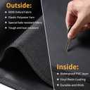 Grill Cover for Weber Performer Deluxe Charcoal, 22 Inch BBQ Covers, Heavy Duty Waterproof Accessories for Weber Performer Charcoal