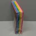 Thin Felt Fabric Sheets, Assorted Colors Stiff Felt Sheets for Crafts DIY Patchwork Sewing Projects Decoration (Stiff 50 Colors, 8x12 inches)