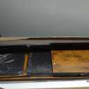 AFLUI Corner Bookshelf with LED Light Strips & 4 Fabric Drawers, 5-Tier Convertible Corner Shelf with Display Shelf, Large Wood Industrial Bookcase for Living Room, Bedroom, Home Office, Rustic Brown