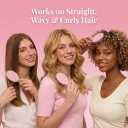 12 Pack Mini Hair Brush Bulk, Wet Hair Brush for Travel, Mini Brush for Most Hair Types, Travel Brushes, Bridesmaid Gifts