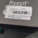 Car Steering Wheel Cover, Anti-Slip, Safety, Soft, Breathable, Heavy Duty, Thick, Full Surround, Sports Style (Black with Light Orange Line)