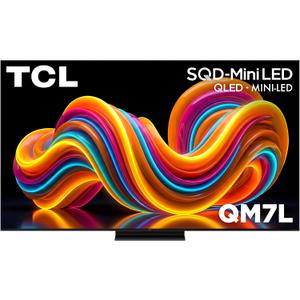 TCL 55 Inch Class QM7L Series | SQD-Mini-LED QLED Smart TV | 55QM7L, 2026 Model | 144Hz | Ultimate Color Ultra Brightness & Contrast | Google AI Bang & Olufsen | Voice Gaming Streaming Television