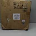 Premium Universal Hubcaps 16 inch, Compatible with Steel Wheels, Set of 4 (Glossy Black)