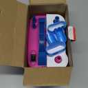 Electric Balloon Pump,110V 600W Portable Dual Nozzles Balloon Pump,Air Pump Balloon Blower for Party Decorations with Tying Tool (Small, Rose Red)