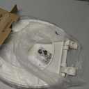 Bemis 7300SLEC Slow Close Toilet Seat, Easy Clean Hinges and Durable Plastic Seat, Made in USA, Elongated, Biscuit