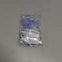 Winnie Baby Shower Pacifiers Necklace for Girls, It's a Girl Baby Shower Favors, 30 Blue Acrylic Pacifiers with Blue-Ribbon, Pooh Pacifier-Necklace Gifts, Girl Bear Party Decorations