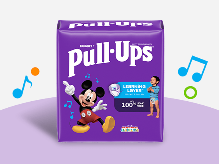 Huggies Pull-Ups potty training pants for boys, size 3T–4T