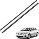 Silscvtt Roof Trim Molding Kit Sealing Strip Black Replacement for Corolla 2009-2013
