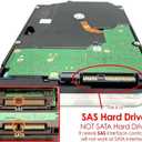 MDD MAXDIGITALDATA 1TB 7200RPM 128MB Cache SAS 6Gb/s 3.5inch Internal Enterprise Hard Drive (MD1TSAS12872E) - [ NOT a SATA HDD ]