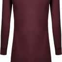 G-Style USA Women's Casual Lightweight Open Front Knit Cardigan Sweater with Pockets (S)