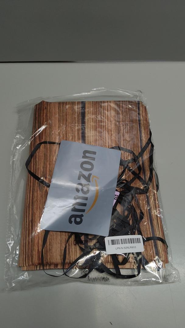 Buryeah Wooden Backdrop Wall Brown Wood Fabric Background Polyester Rustic Photo Backdrop for Photoshoot Baby Shower Wedding Party Photography Supplies(8 x 6 ft)