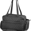 Travel Duffel Bag, Lightweight Bag with Wet Pocket, Water-Resistant Travel bag for Women, Puffer Weekender Bag with Shoe Compartment,Fitness Bag and Daily Use