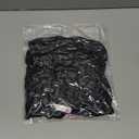 Avidlove Rave Outfits for Women Festival Sexy Lingerie Bodysuit Buckle Shrug Crop Top Set (Medium, Black Geometric)