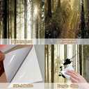 Doors Wallpaper Murals Door Wallpaper Sticker Self Adhesive Vinyl Removable Art Door Decals for Home Decoration (Scene5)