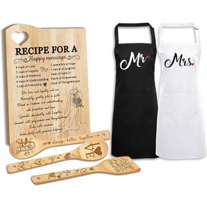 Papaw Gifts, Papaw Gifts from Grandkids, Gift for Papaw Wooden Cutting Board Utensils with Apron, Great Papaw Grandprents Day Father's Day Birthday Kitchen Gift