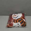 FKELYI Stretch Sofa Slipcover-Snowman Snowflake Christmas Decor Non Skid Sofa Cushion Couch Cover Washable Furniture Protector-M