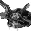 LK098 Front Right Steering Knuckle Wheel Bearing Hub Assembly for Honda Civic 1.8L 2012 (without SI model), 51211-TR3-Y00 1211-TR0-A00, Passenger Side