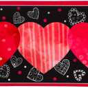 Evergreen Flag Sassafras Valentine's Heart Interchangeable Entrance Doormat | Indoor and Outdoor | 22-inches x 10-inches | Non-Slip Backing | All-Season | Low Profile | Home Decor