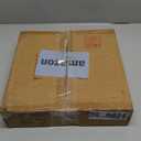 FrameWorks 11' x 11' Mahogany Wooden Shadow Box Frame Display Case with Soft Felt Back, Tempered Glass, Elegant White Ball Push Pins