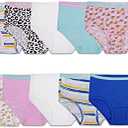 Fruit of the Loom Girls' Cotton Brief Underwear Multipacks size 10
