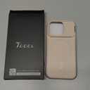 TOCOL for iPhone 16 Pro Case with Slide Camera Cover, Kickstand and Camera Control Button, Fit for MagSafe, Rugged Solid Phone Case, Non-Slip, Drop Protection, Desert