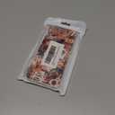 Autumn Collage Pumpkin Witch Halloween Case for iPhone 16 Pro Max, Retro Aesthetic TPU Bumper Cover