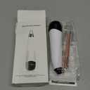 2025 Pore Vacuum, USB Rechargeable Blackhead Remover Vacuum,3 Levels Adjustable Pore Vacuum Blackhead Remover, with 6 Suction Power Probe,4 Golden Needle face Vacuum Pore Cleanser Kit-White