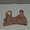 LEADING LADY Meryl Cotton Front-Closure Comfort & Sleep Bra - Comfy Cotton Sleep and Leisure Bras for Women 34C/DD