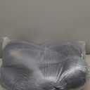 ALLOPERA Pregnancy Pillow, Full Body 57 Inch Maternity Pillow with Removable Washable Cover - Sleep Support for Legs, Back, Neck, Shoulder, HIPS, Belly for Pregnent Women, Black Grey Velvet Cover