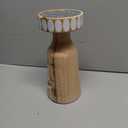 HD Designs Wood Large Candle Holder