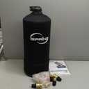 iSpring Whole House Water Filter System, Reduces Chlorine, Chloramine, Lead, Water Filter Lasts up to 3 Years, Model: WF1024 (Jet Black - Chlorine & Heavy Metals)