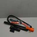 Portable Power Battery Pump, Battery Powered Siphon Liquid Transfer Pump, Universal Fit for Gasoline, Car, Portable Fuel Transfer Pump (Orange)