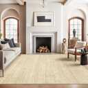 Valenrug Washable Rug 6x9 - Stain Resistant 6x9 Area Rugs for Living Room, Non Slip Backing Printed Rugs for Bedroom, Folable Machine Washable Area Rug (6'x9', Tan)