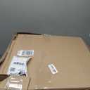 Outdoor Chair Cushions Set of 4 -Waterproof Outdoor Seat Cushions for Patio Furniture, Patio Chair Cushion with Handle and Ties, Square Out Door Chair Pads,19" x 19" x 3", Grey