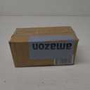 DecoBasics 50 Pack 1/2" Overlay Black Cabinet Hinges for Cabint Doors (25 Pairs)  Self-Closing Partial Wrap Semi-Concealed Face Frame Hinge for Cupboard & Kitchen Doors w/Screws & Quiet Bumpers