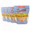Bob's Red Mill Gluten Free Organic Old Fashioned Rolled Oats, 32oz (Pack of 4) - Non GMO, Whole Grain, Vegan, Kosher (EXP 01/17/28)