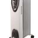 H E Industrial Ltd 3-Settings Heat Electric Oil Filled Portable Heater
