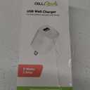 CELL CANDY USB WALL CHARGER 5 WATTS 1 AMP, WHITE