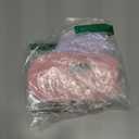 100 PCS Heart-Shaped Jewelry Bags - Clear Resealable Packaging Bags for Earring Jewelry, Small Trinkets, Party Favors (Pink Purple)