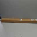 LazBlinds No Drill Zebra Blinds for Windows 35.5" W x 72" H, White