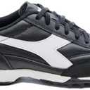 Diadora Calcetto Youth Turf Soccer Shoes - Soft Leather, EVA Midsole, Rubber Outsole, Unisex SIZE:4,5