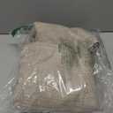 100% Blackout Curtains 84 Inch Length 2 Panels Faux Linen Long Drapes for Bedroom Nursery Living Room Black Out Room Darkening Curtain Thermal Insulated Back Tab Rod Pocket(W52 x L84, Beige)