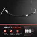 A-Premium Power Steering Reservoir/Suction Line Hose Assembly Compatible with Toyota Camry 2007-2011, Avalon 2008-2012 & Lexus ES350 2009-2012, 2.4L 3.5L, Reservoir To Pump
