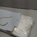 Shilucheng 100% Silk Duvet Cover Set, Luxury 6A Mulberry Silk Comforter Cover, Smooth Cooling Breathable Duvet Cover 3 Piece with Zipper Closure (Queen,White)