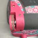 J World New York Sunrise Rolling Backpack, Blue Raspberry, One Size, 18"