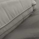 Pillows King Size Set of 2, Gusseted Bed Pillows for Sleeping 2 Pack, Luxury Hotel Quality, Supportive King Pillow with Soft Down Alternative for Back Stomach Side Sleepers,Machine Washable (Grey)