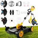 Cordless Lawn Mower Compatible with Dewalt 20v Battery, 3000W 3-in-1 Battery Powered Mower Brushless Grass Trimmer/Edger/Mini Mower/Brush Cutter for Small Yards, Push Mowers (Tool Only)