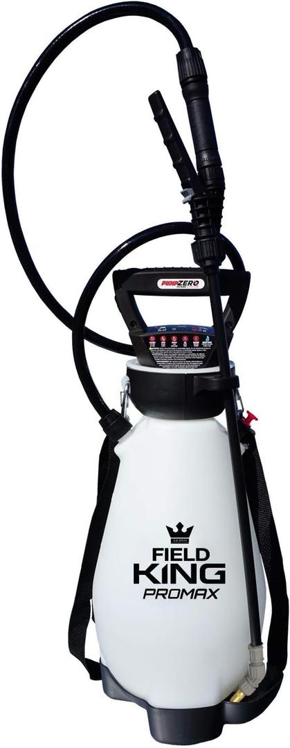 Field King 190571 Lithium-Ion Battery Powered Pump Zero Technology Sprayer, 2-Gal, White