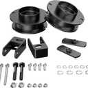 FLYCLE 2'' Front Leveling Kit for 2014-2023 Ram 2500 4WD, 2013-2023 Ram 3500 4WD, 2 inch Leveling Lift Kits Spring Strut Spacers with Shock Relocation Brackets Compatible with Ram 2500 3500 4WD