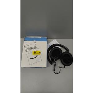 Over Ear Headphones Wired, 3.5mm Foldable Wired Headphones with Microphone, Volume Control, HD Stereo Sound, Lightweight Headphones for Adult/Teens/Chromebooks/Laptop/Computer/Tablets, Black